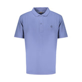 Timberland Blue Cotton Men Polo