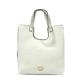 Twinset Weiße PU Damen Handtasche