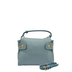 Twinset Damenhandtasche aus blauem PU