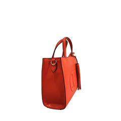 Twinset Orange Damen Handtasche aus Kunstleder