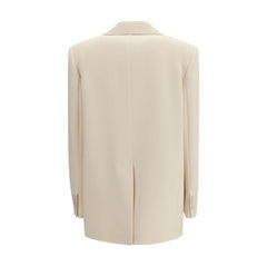 Max Mara Beiger Triacetat-Blazer