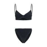 Hunza G Black Polyamide Bikini