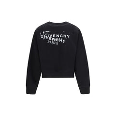 Givenchy Schwarzes Baumwoll-Sweatshirt