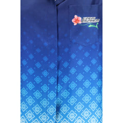 Casablanca Blue Silk Shirt
