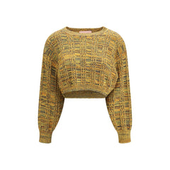 Kristina Ti Mehrfarbiges Baumwoll-Sweatshirt