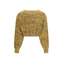 Kristina Ti Mehrfarbiges Baumwoll-Sweatshirt