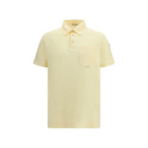 Moncler Bicolor-Polohemd aus Baumwolle