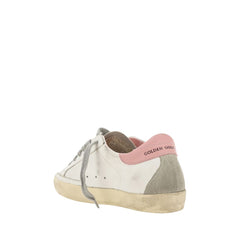 Golden Goose White Calf Leather Bos Taurus Sneakers