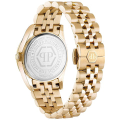 Philipp Plein Gold Stainless Steel Dress Watch