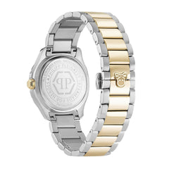 Philipp Plein Goldene Edelstahluhr