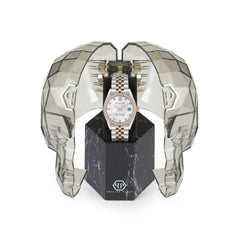 Philipp Plein Mehrfarbige Edelstahluhr