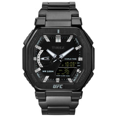 Timex Black Stainless Steel Sport Watch