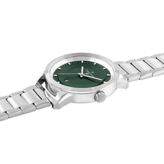 Pierre Cardin Grau Edelstahl Armbanduhr