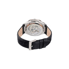 Pierre Cardin Schwarze Lederarmbanduhr