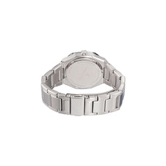 Pierre Cardin Graue Edelstahl-Armbanduhr