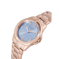 Pierre Cardin Bunte Edelstahl-Armbanduhr