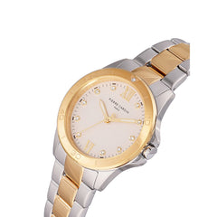 Pierre Cardin Goldene Edelstahl-Armbanduhr