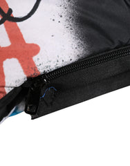 Dolce & Gabbana Multicolor-Graffiti Ganzkopf-Tuch-Kappe (Capello)