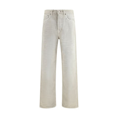 Haikure Graue Straight-Leg Jeans aus Baumwolle