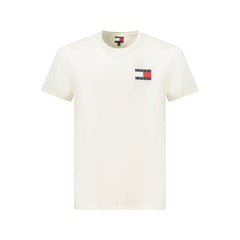 Tommy Hilfiger White Cotton Men's T-Shirt