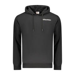 Superga Hoodie für Herren aus schwarzer Baumwolle