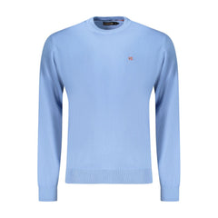 Napapijri Azzurro Herren-T-Shirt aus Baumwolle