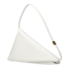 Marni Schultertasche aus weißem Leder