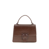 PINKO Brown Lamb Ovis Aries Aries Handbag