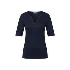 Street One Blue Cotton T-Shirt