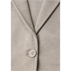 Street One Beiger Blazer aus Polyacryl