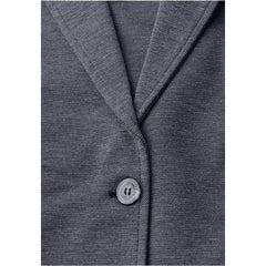 Street One Blue Polyacrylic Blazer