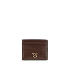 PINKO Bordeaux Kalbsleder Bos Taurus Portemonnaie