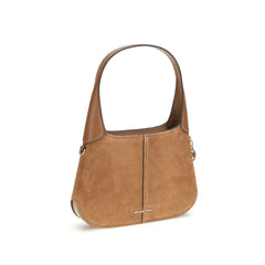 Michael Kors Beige Kalbsleder Bos Taurus Schultertasche