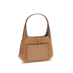 Michael Kors Beige Kalbsleder Bos Taurus Schultertasche