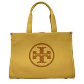Tory Burch Gele stoffen schoudertas