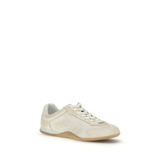 Gucci Weiße Kalbsleder Bos Taurus Low Top Sneaker