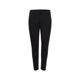 Alleen zwarte casual broek van viscose