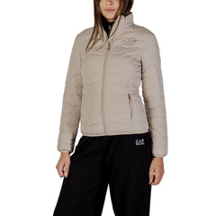EA7 Emporio Armani Beige Polyester-Blouson