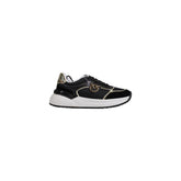 PINKO Black Leather Low Top Sneakers