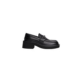 Tommy Hilfiger Jeans Black Leather High Heel Pumps