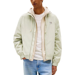 Tommy Hilfiger Jeans Bicolor Bomber aus recyceltem Polyamid