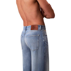 Calvin Klein Jeans Blaue Lyocell Relaxed Fit Jeans