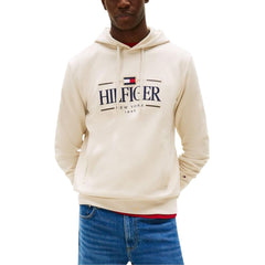 Tommy Hilfiger Beige Bio-Baumwoll-Hoodie