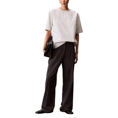 Calvin Klein Jeans Grau Baumwoll-T-Shirt