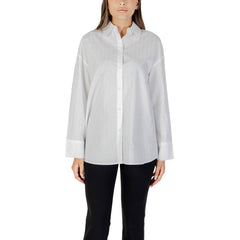 Armani Exchange Weiße Baumwollbluse