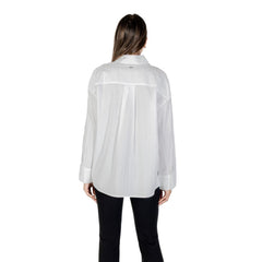 Armani Exchange Weiße Baumwollbluse
