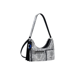 Desigual Schwarze Polyethylen-Handtasche