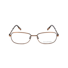 Ermenegildo Zegna Brown Metal Glasses (Frames)