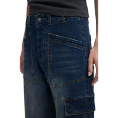 Desigual Blaue Baumwoll-Boyfriend-Jeans