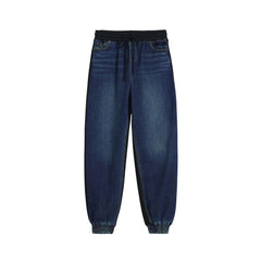 Desigual blaue Baumwoll-Jogginghose